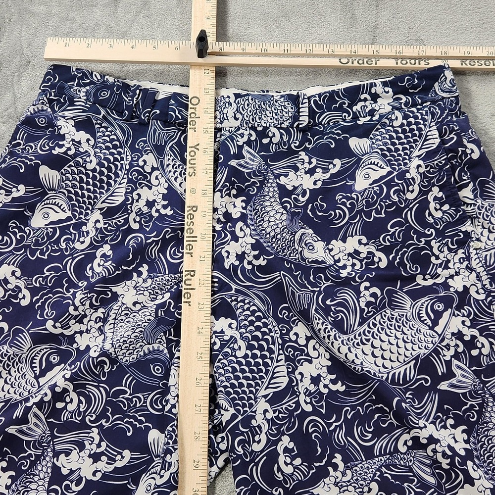 Ralph Lauren RLX Golf Shorts Mens 36 Koi Carp Print Stretch Performance Athletic - Picture 9 of 12